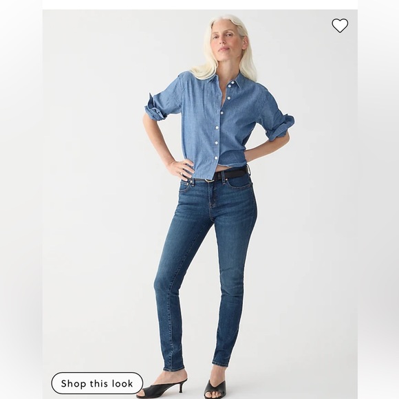 EUC Jcrew 8 inch toothpick jeans - Picture 4 of 4